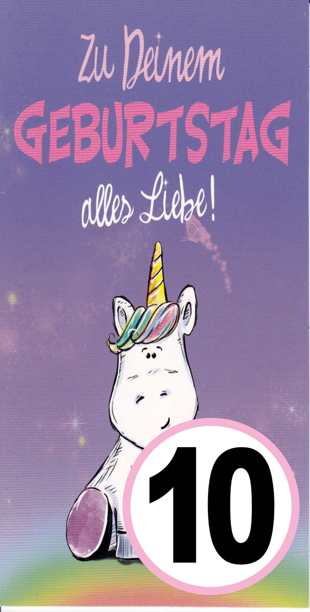 Einhorn Lila