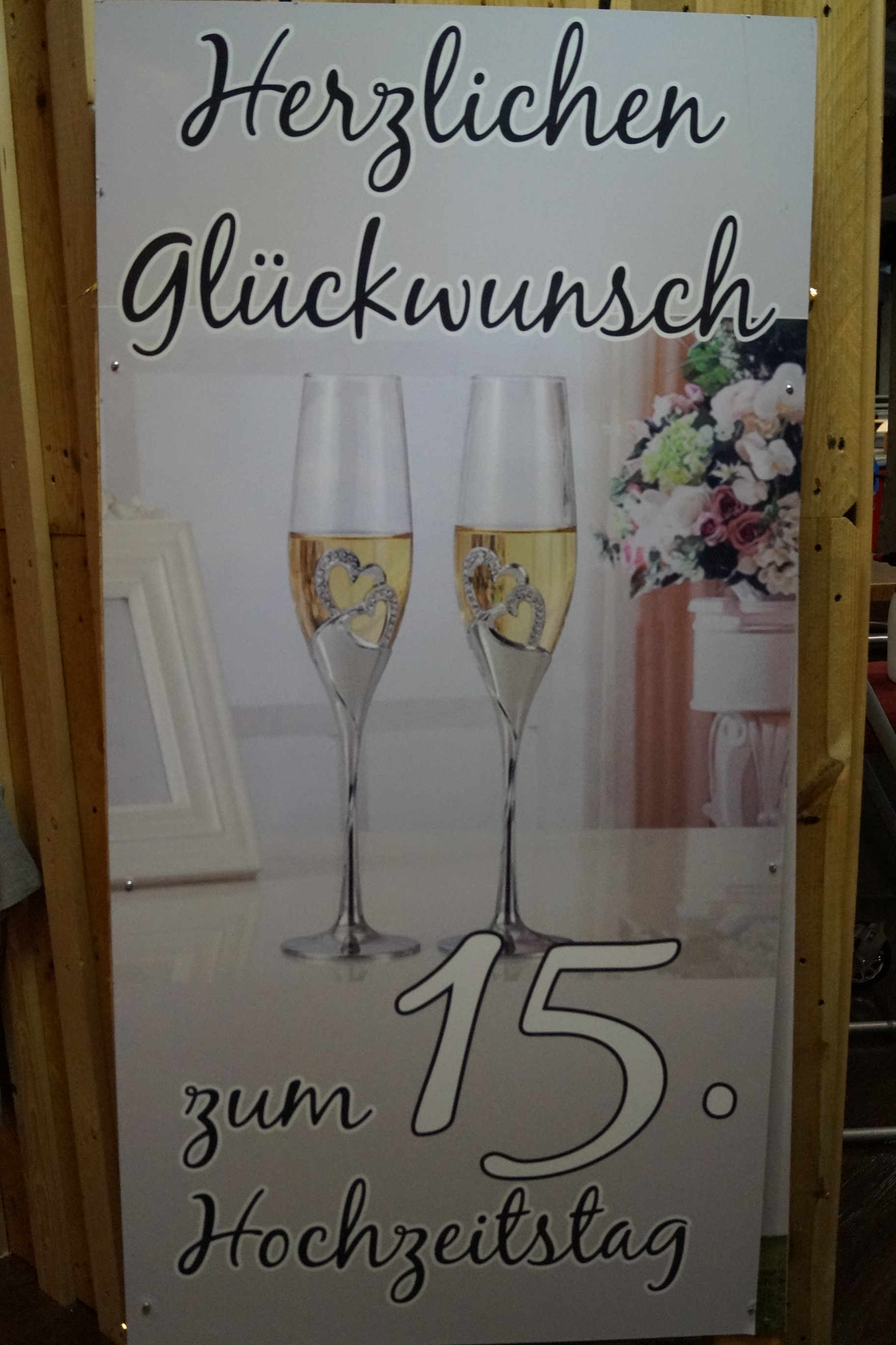 15. Hochzeitstag