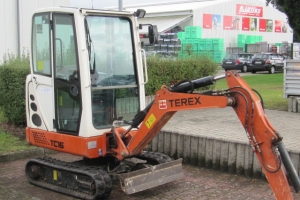 Minibagger Terex TC 16 inkl.Anhänger